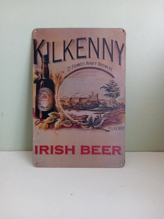 A4 Kilkenny Beer sign 20cm x 30cm