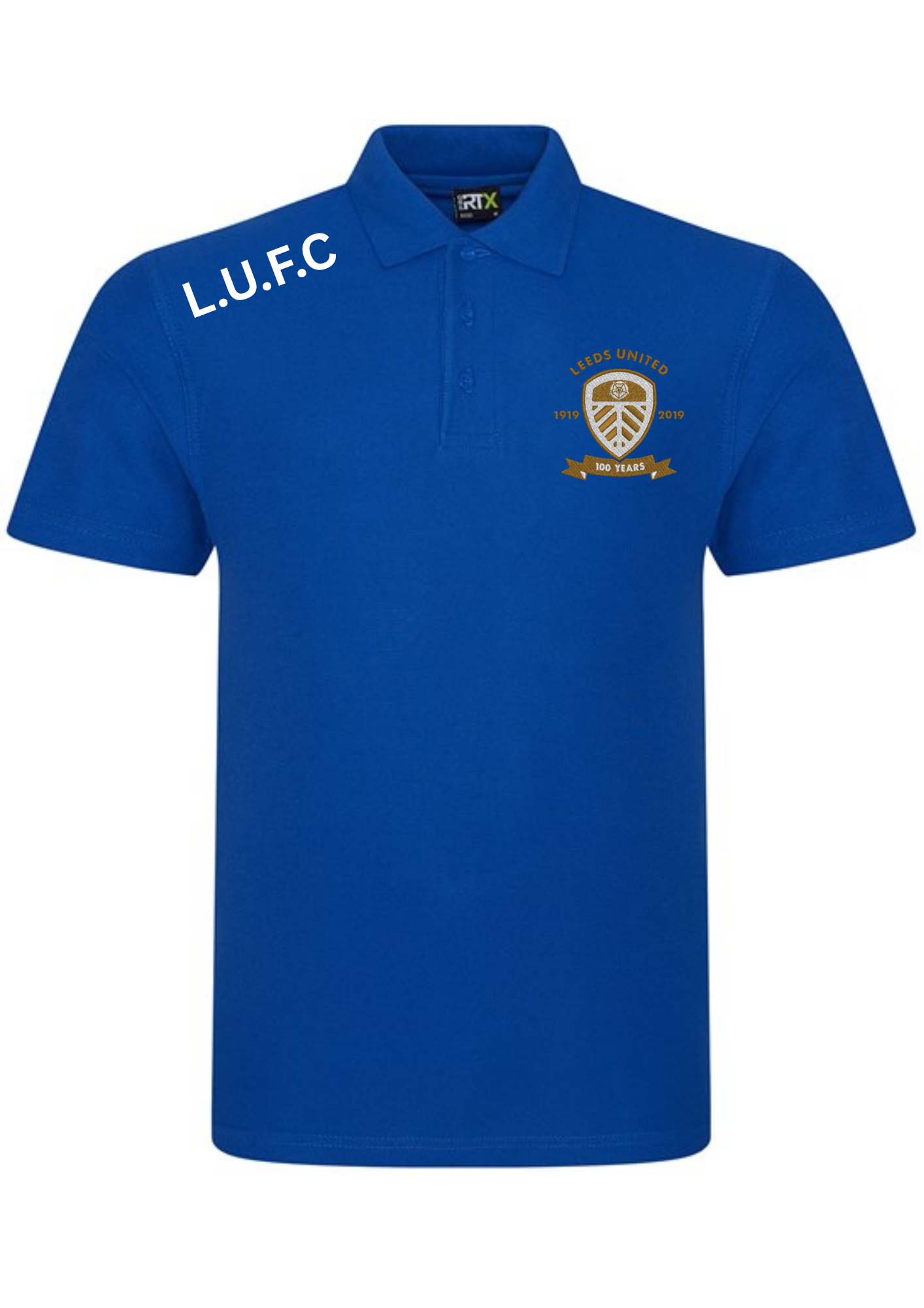 Leeds Utd 100th Anniversary Polo Shirt