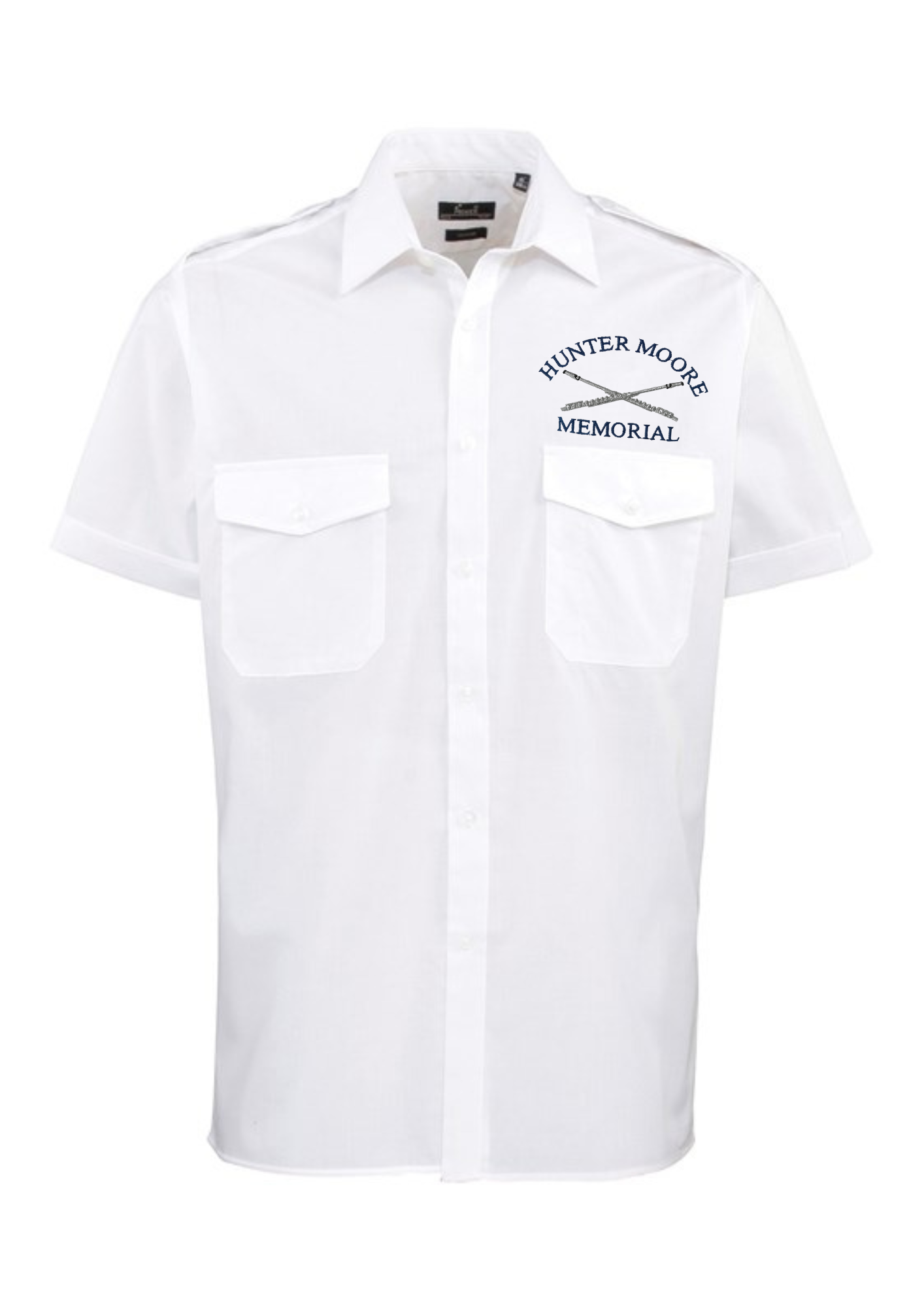 HMM Men's short sleeve pilot shirt