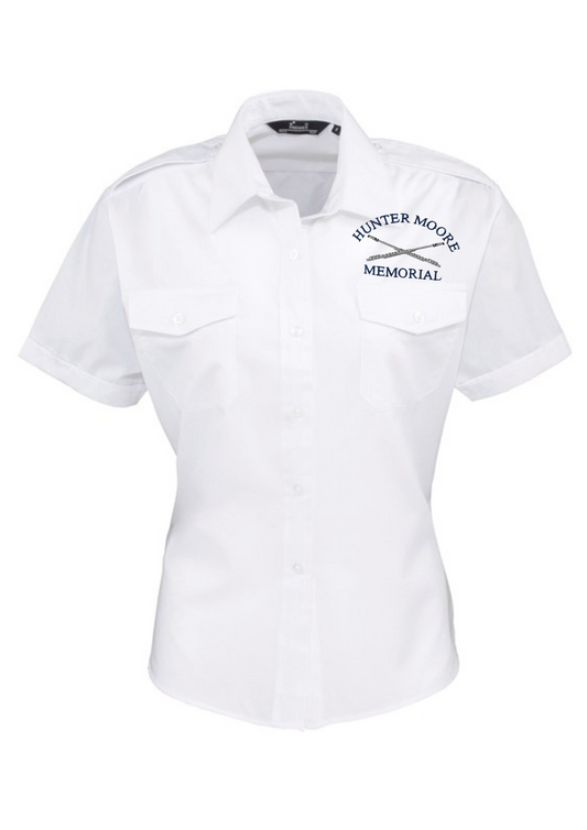 HMM Women's short sleeve pilot blouse