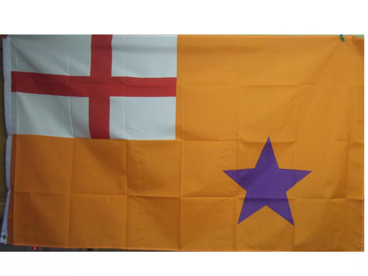 Orange standard flag 5x3ft